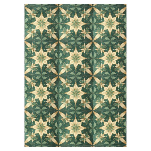 The Noël Kitchen Elegance - Star テーブルクロス (正面)