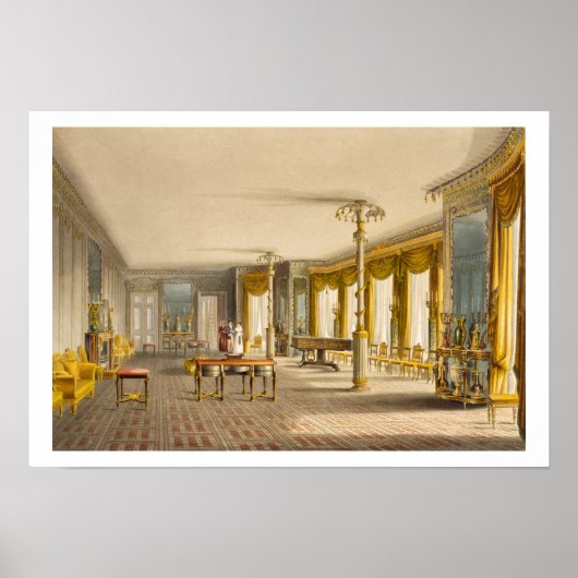 The North Drawing Room, or Music Room Gallery from ポスター (正面)