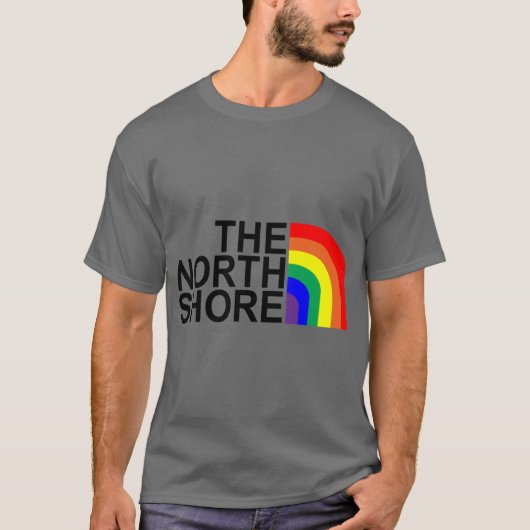 The North Shore Rainbow Tシャツ (正面)