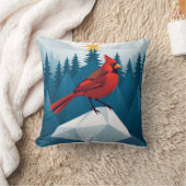 The northern cardinal Christmas special クッション (ブランケット)