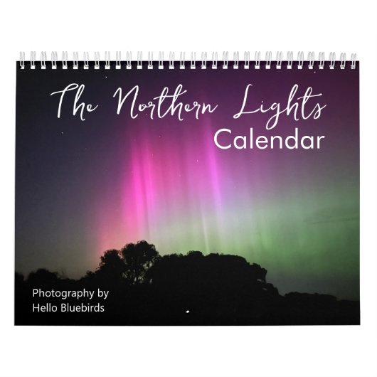 The Northern Lights Calendar by Hello Blubirds カレンダー (カバー)