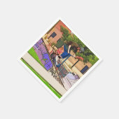 The Nosedive Landing - Scooter Rider Trick スタンダードカクテルナプキン (角)