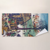 The Nostements at Bethlehem, Pieter Bruegel バスタオル (バスタオル)