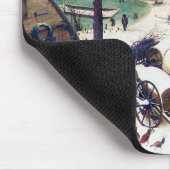 The Nostements at Bethlehem, Pieter Bruegel マウスパッド (コーナー)