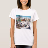 The Nostements at Bethlehem, Pieter Bruegel Tシャツ (正面)