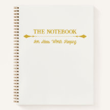 The Notebook | シンプル アイボリー ゴールド ジャーナル