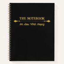 The Notebook | シンプル ブラック ゴールド ジャーナル