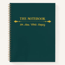 The Notebook | ミニマリスト エメラルド ゴールド ジャーナル