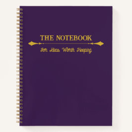 The Notebook | ロイヤルプラムゴールドミニマリストジャーナル ノートブック