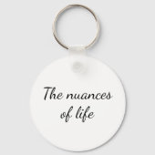The nuances of life - be optimist キーホルダー (裏面)