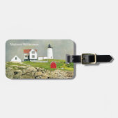 The Nubble Lighthouse as a Luggage / ラゲッジタグ (正面横)