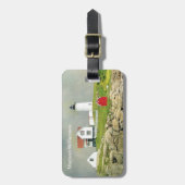 The Nubble Lighthouse as a Luggage / ラゲッジタグ (正面縦)