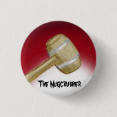 The Nugcrusher 缶バッジ (正面)