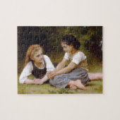The Nut Gatherers by W.A. Bouguereau ジグソーパズル (横)