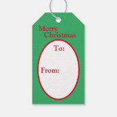 The Nutcracker ギフトタグ (裏面)