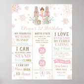 The Nutcracker 1st Birthday Milestone Birth Stats  ポスター (正面)