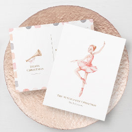 The Nutcracker Ballerina Christmas Postcard ポストカード