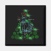 The Nutcracker Ballet And Clara Marie Christmas Tr マグネット (正面)