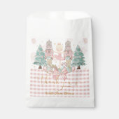 The Nutcracker Ballet Pastel Pink Christmas Blonde フェイバーバッグ (正面)