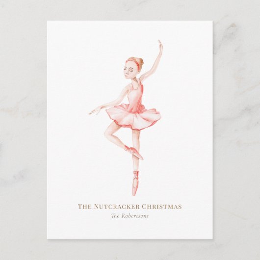 The Nutcracker Christmas Ballet Postcard  ポストカード (正面)