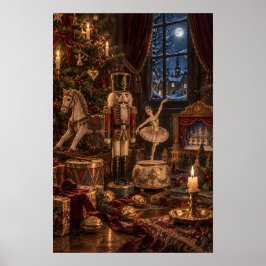 The Nutcracker Dream | Vintage Old World Christmas ポスター
