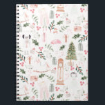 The Nutcracker | Holidays ノートブック<br><div class="desc">The nutcracker on a blush background,  perfect for the holiday season.</div>