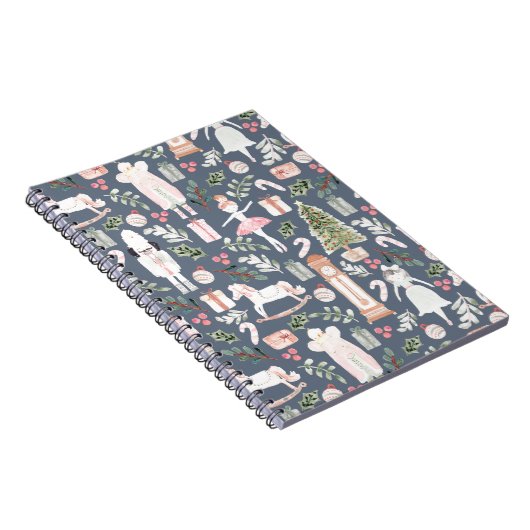 The Nutcracker modern watercolor ノートブック (右側)