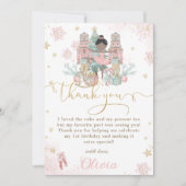 The Nutcracker Winter Onederland 1st Birthday  サンキューカード (正面)