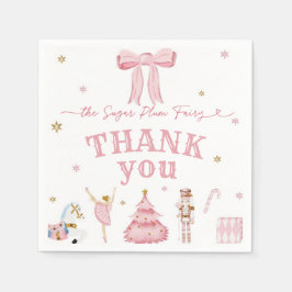 The Nutcracker Winter Onederland 1st Birthday スタンダードカクテルナプキン