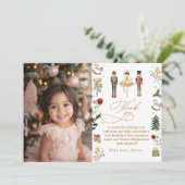 The Nutcracker Winter Onederland photo Thank you 招待状 (スタンド正面)