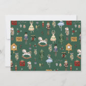 The Nutcracker Winter Onederland photo Thank you 招待状 (裏面)