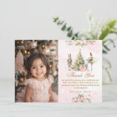 The Nutcracker Winter Onederland photo Thank you 招待状 (スタンド正面)