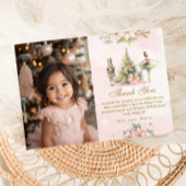 The Nutcracker Winter Onederland photo Thank you 招待状