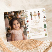 The Nutcracker Winter Onederland photo Thank you 招待状