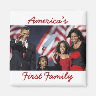 The Obamas:アメリカ初のファミリーマグネット マグネット