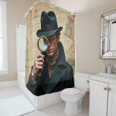 The Observant Detective シャワーカーテン (インサイチュ)