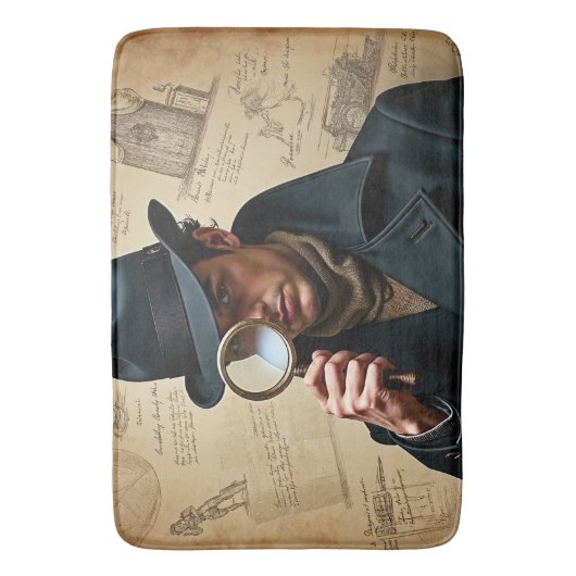 The Observant Detective バスマット (正面縦)