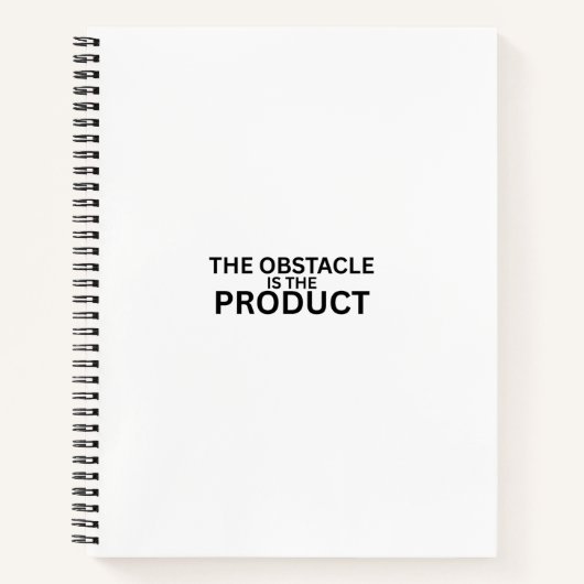 The Obstacle Is The Product Professional  ノートブック (正面)