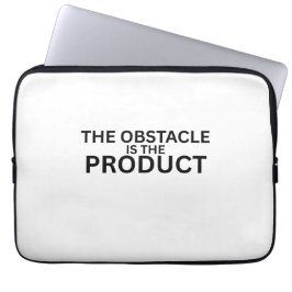 The Obstacle Is The Product Tech Laptop Sleeve ラップトップスリーブ