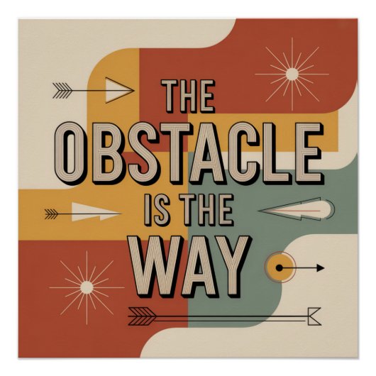 The Obstacle Is The Way ポスター (正面)