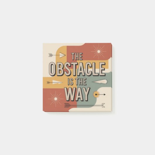 The Obstacle Is The Way ポストイット (正面)