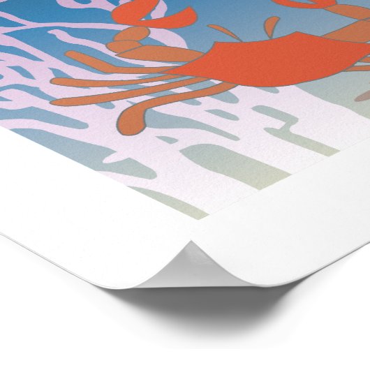 The Octopus Poster 20x20 ポスター (角)