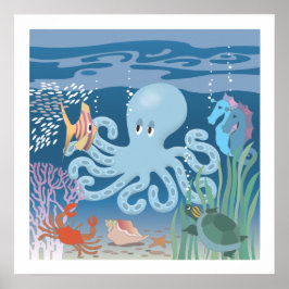 The Octopus Poster 20x20 ポスター