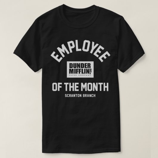 The Office Employee Of The Month Tシャツ (デザイン正面)