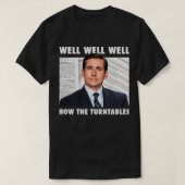 The Office Michael How The Turntables Tシャツ (デザイン正面)