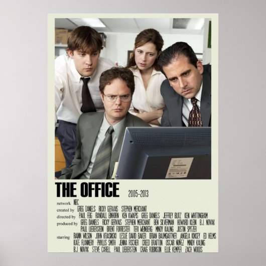 The Office US オルタナティブアート TV番組 ラージ 3 ポスター (正面)
