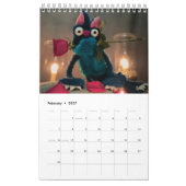 The Official Kickey 2026 Wall Calendar! カレンダー (2月 2027)