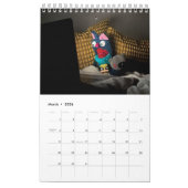 The Official Kickey 2026 Wall Calendar! カレンダー (3月 2026)