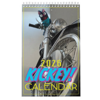 The Official Kickey 2026 Wall Calendar! カレンダー