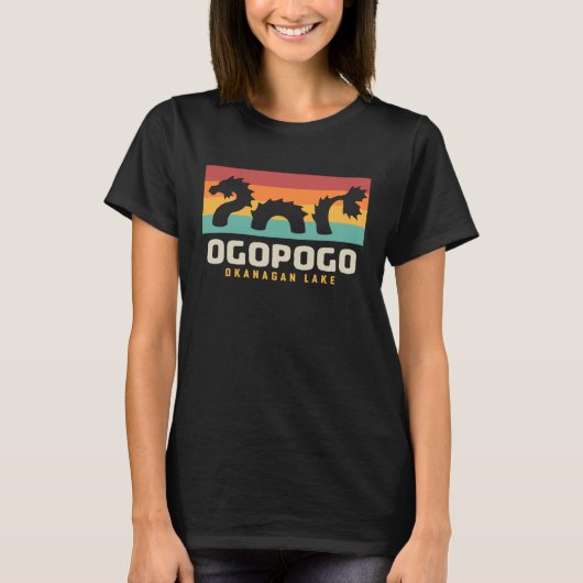 The Ogopogo of Lake Okanagan British Columbia Cana Tシャツ (正面)